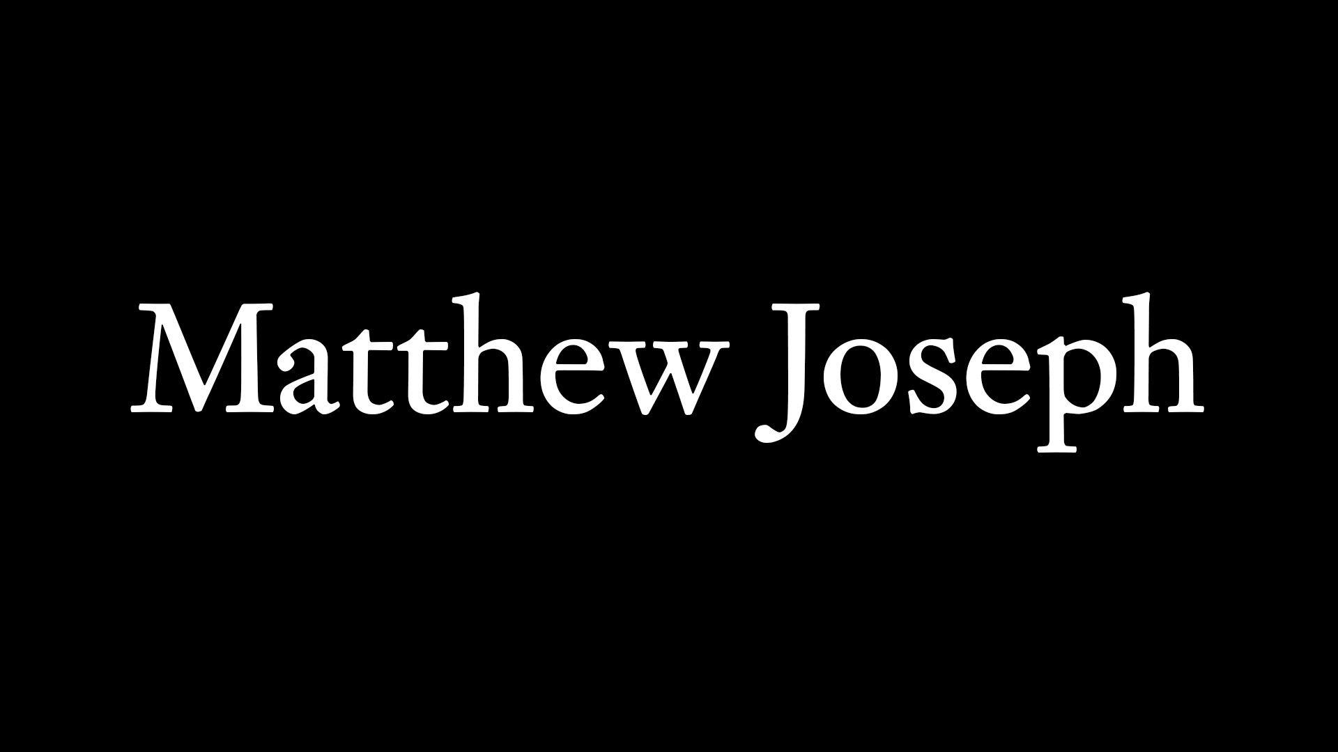 Matthew Joseph