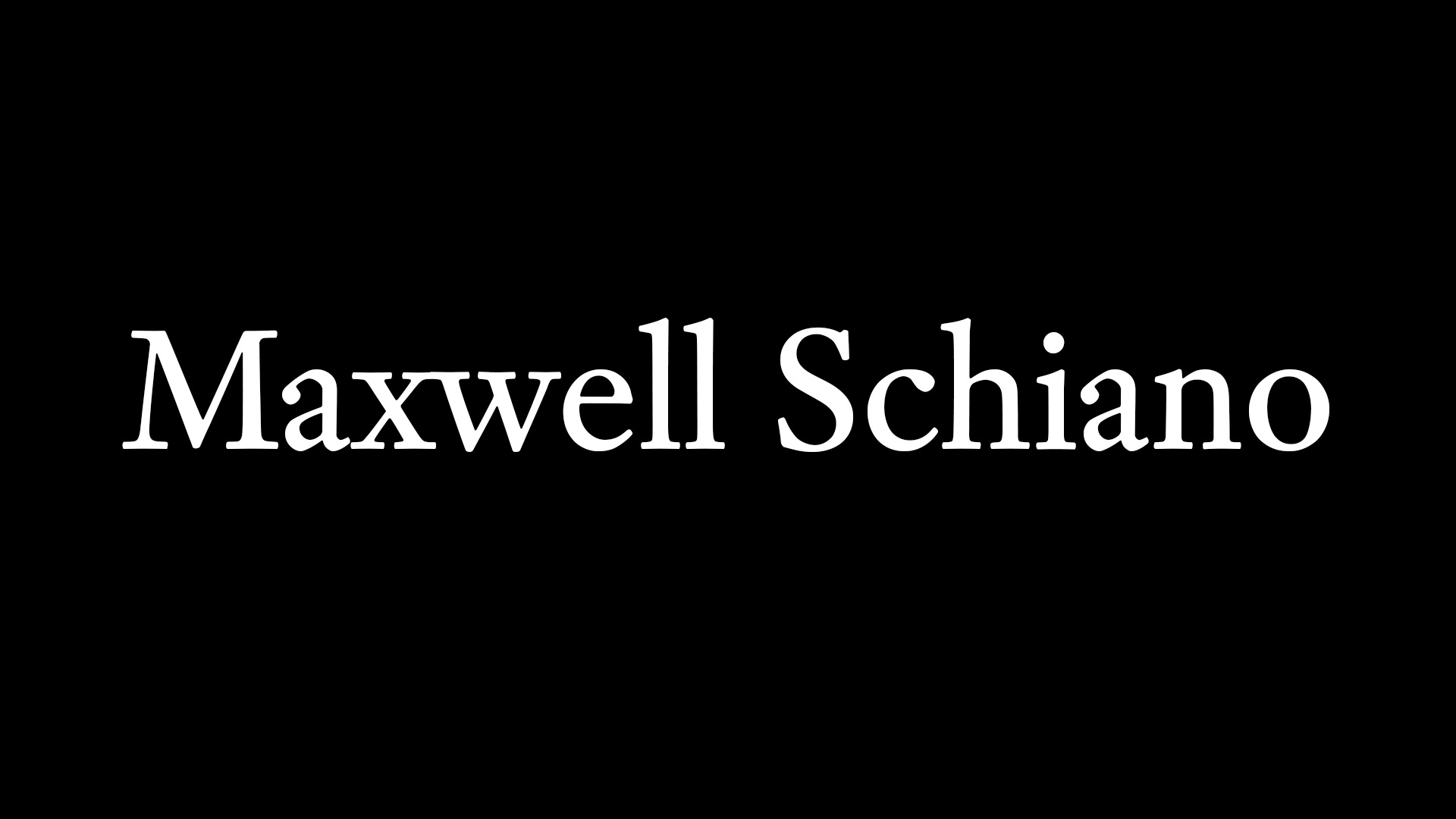 Maxwell Schiano